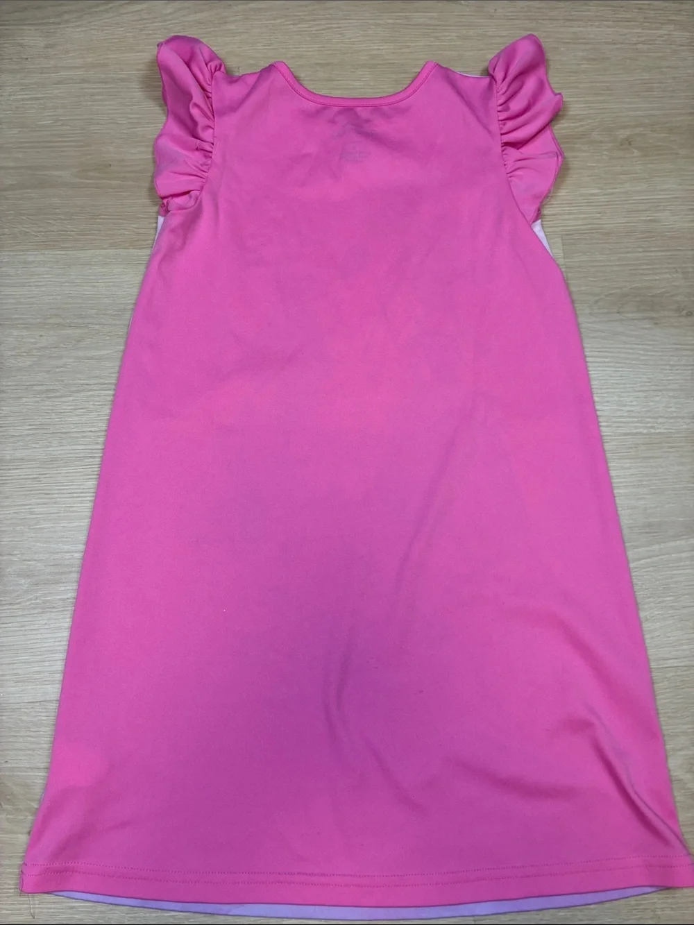 Disney Princess Pink Sleep Dress Nightgown Belle Rapunzel Ariel Jasmine 8